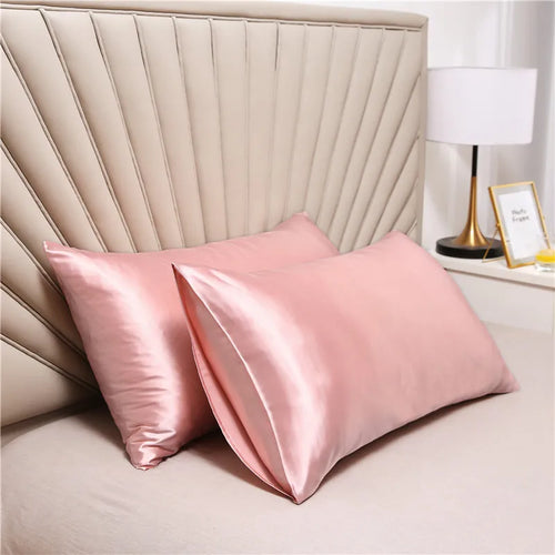 Luxury Satin Pillow Case for Hair Skin Silk Satin Pillowcase 51x66/76cm Pillowcases Set Silky Pillow Cover with Envelope Closure