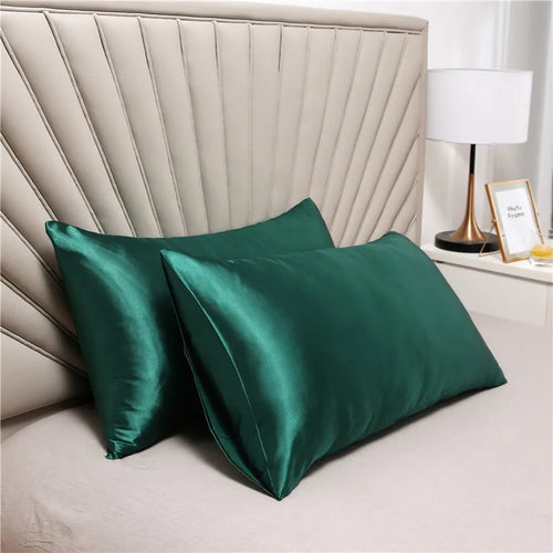 Luxury Satin Pillow Case for Hair Skin Silk Satin Pillowcase 51x66/76cm Pillowcases Set Silky Pillow Cover with Envelope Closure