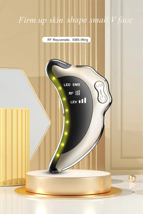 4 Color LED Electric Gua Sha Face Massager