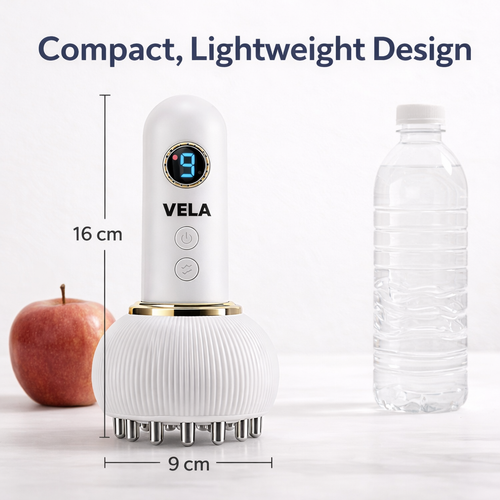 Unlock Your Confidence with VELA – The Handheld Massager That Sculpt, Smooths, and Transforms Your Body
